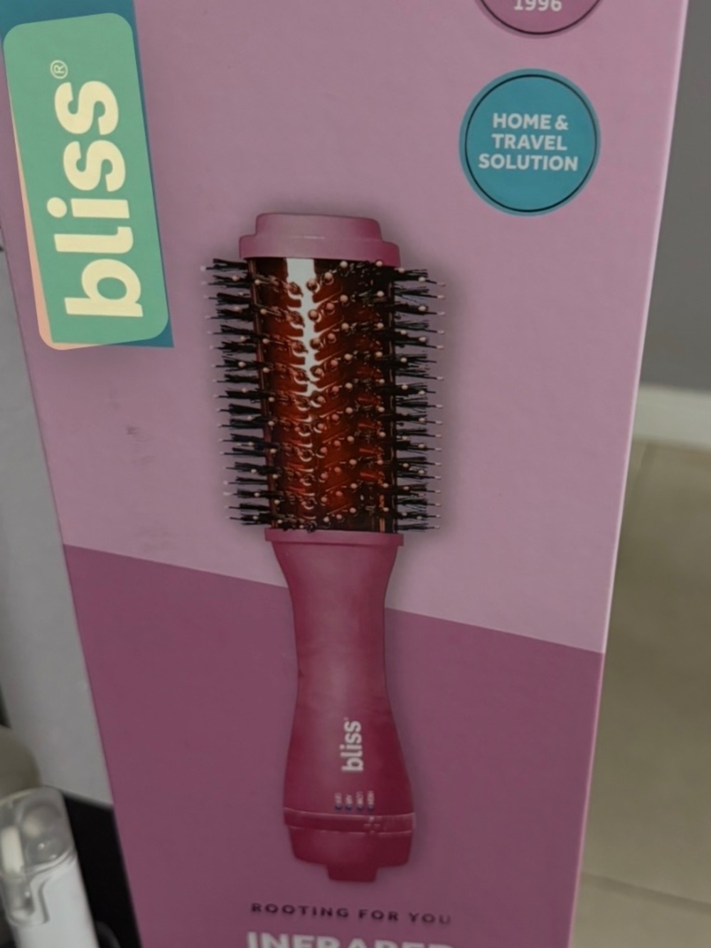 BLISS infrared Blowout Brush with Cooling Function